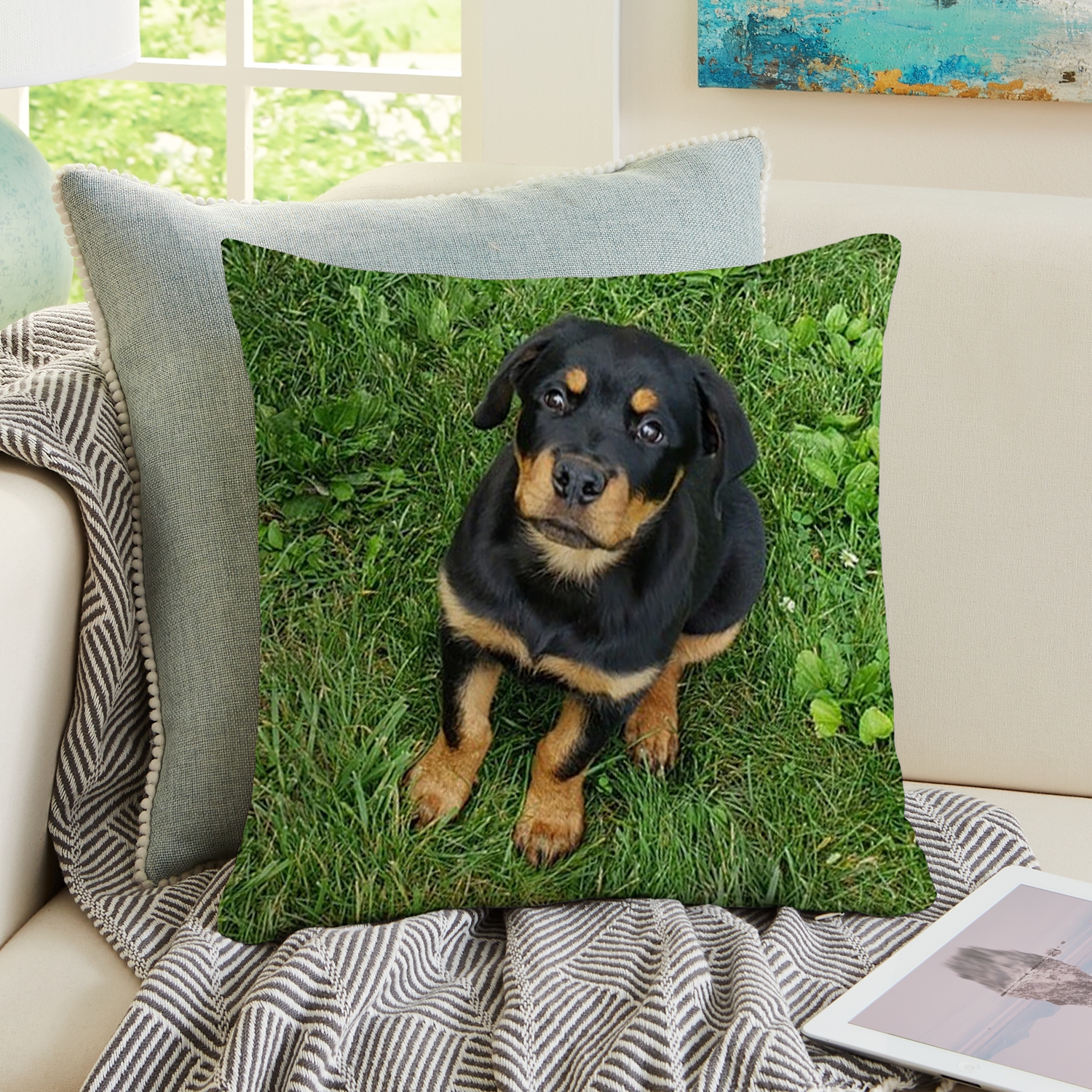 My Furry Friend Pet Photo Pillow