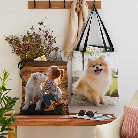 My Furry Friend Pet Photo Tote Bag