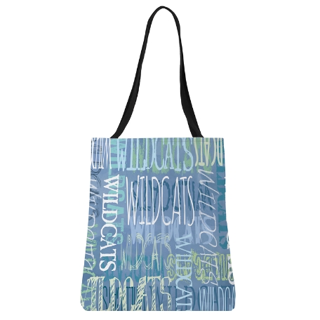Signature Style Tote Bag - Blue