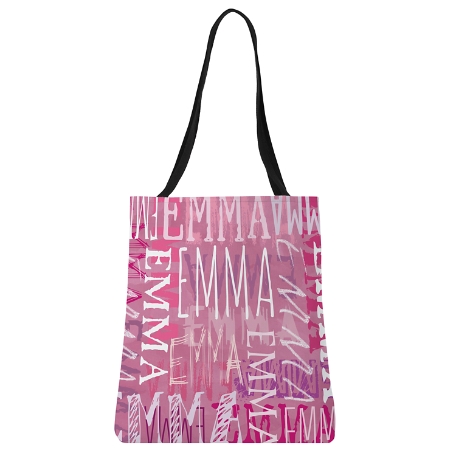Signature Style Tote Bag - Pink