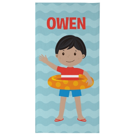 Just For Me Beach Towel-Standard - Boy