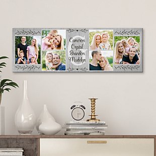 Loveable Family Photo Canvas