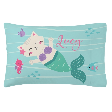 Magical Friends Plush Pillowcase - Purrmaid
