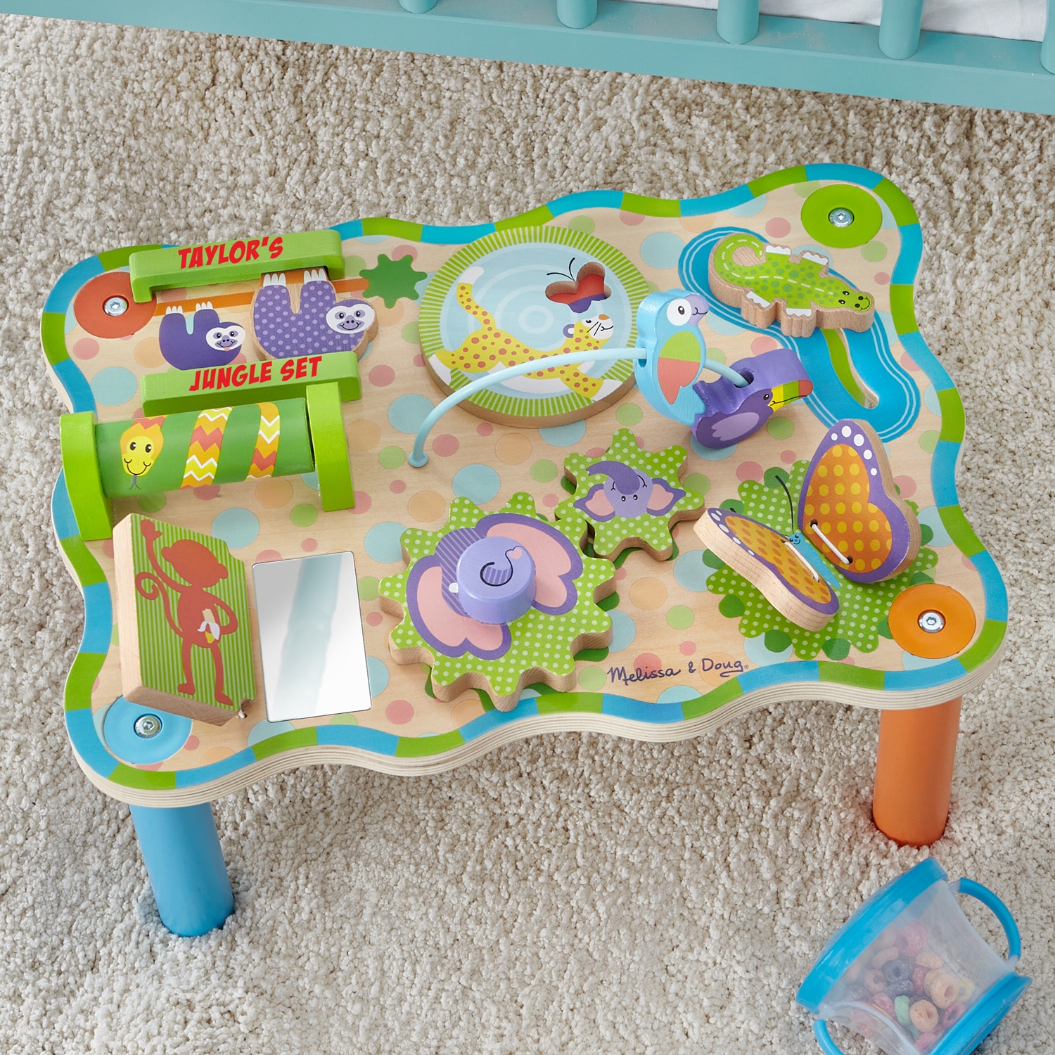 melissa and doug jungle activity table