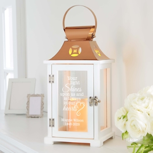 Your Light Shines Bright Memorial Lantern