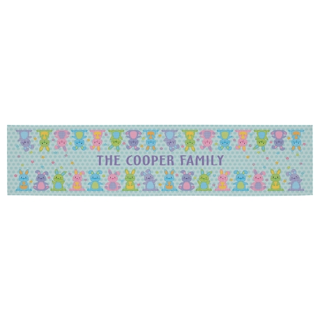 Polka Dot Bunnies Table Runner
