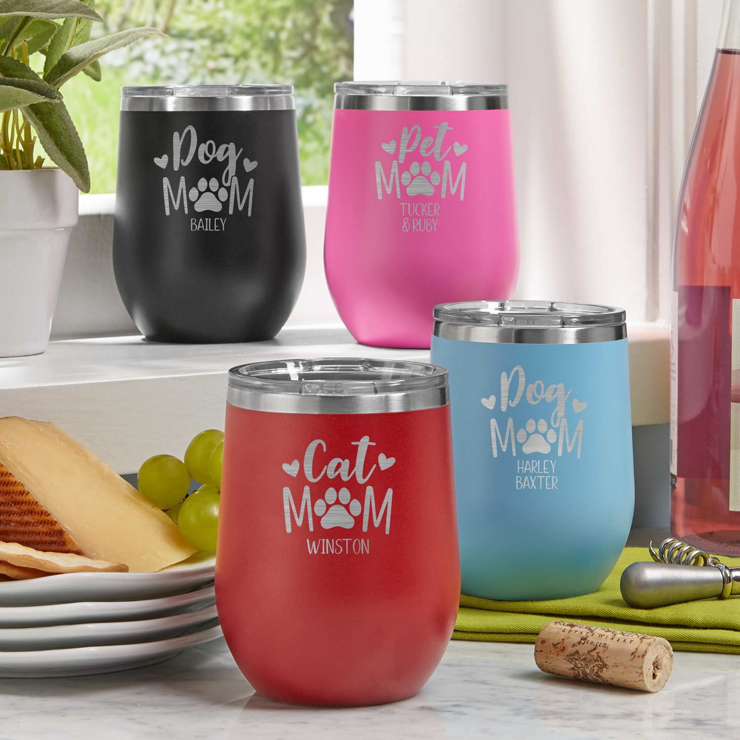 Pet Mom Insulated Wine Tumbler