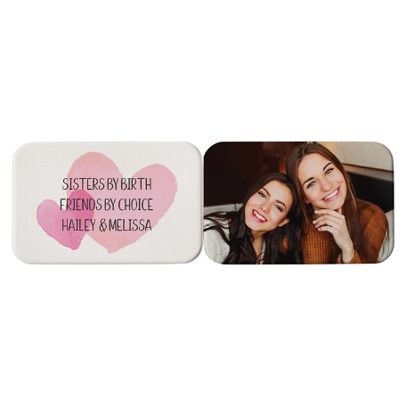 Photo With Message Purse Mirror