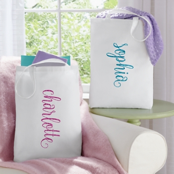 She Sparkles Tote Bag