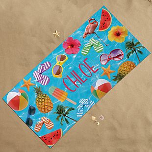 Summer Vibes Beach Towel - Standard