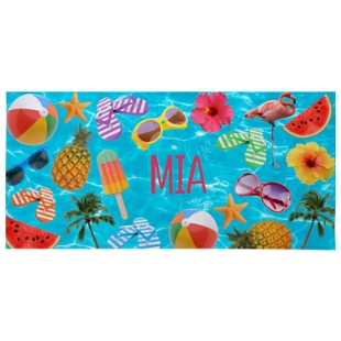 Summer Vibes Beach Towel - Standard