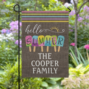 Sweet Summer Garden Flag