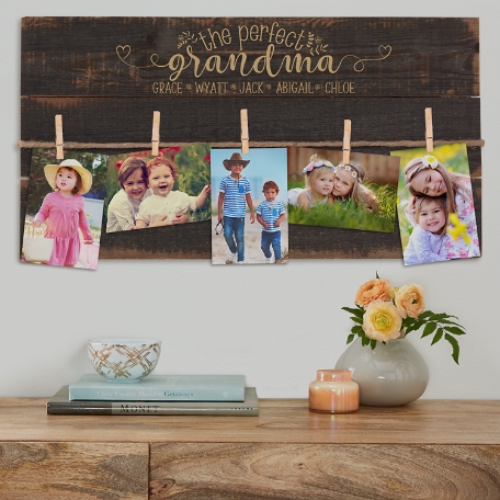 The Perfect Mom/Grandma Wood Pallet Wall Art