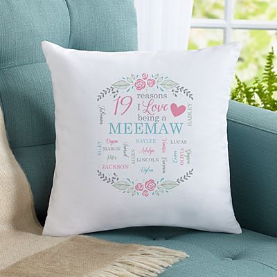 All The Ones I Love Throw Pillow
