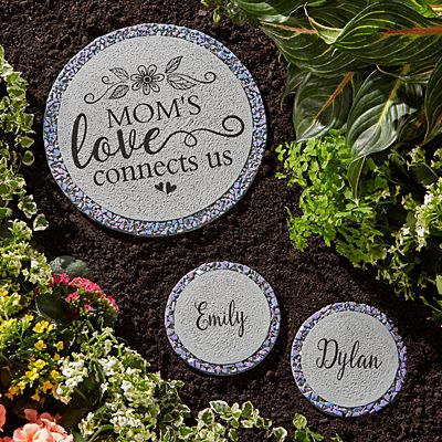 Her Love Connects Us Garden Stone