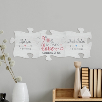 Her Love Connects Us Mini Puzzle Piece Set