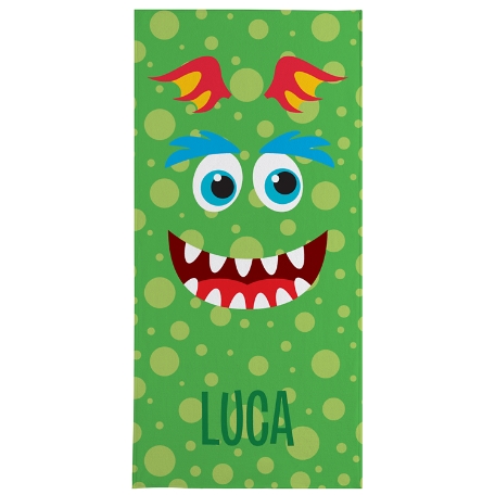 Beach Monster Beach Towel-Standard - Green