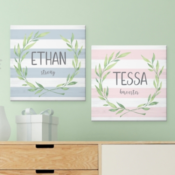 Baby Name Meaning Canvas