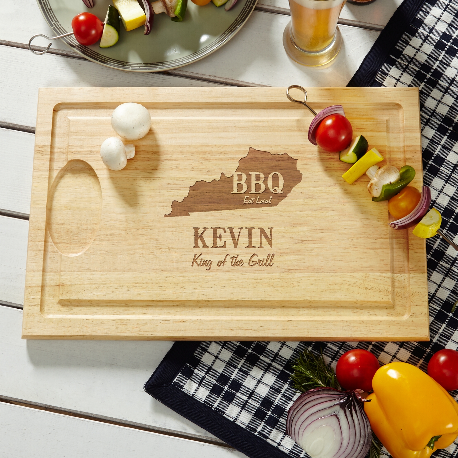 BBQ Local Maple Wood Cutting Board