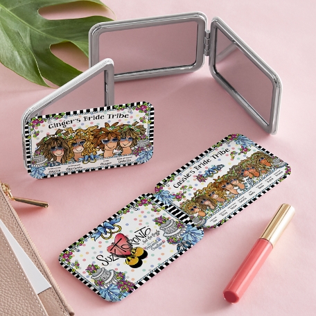 Bride Tribe Purse Mirror by Suzy Toronto