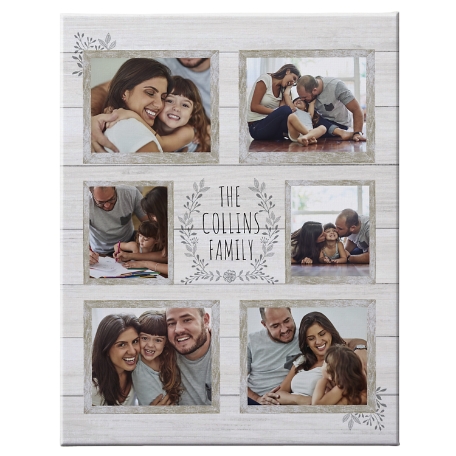 Family Is Everything Photo Canvas-Unframed-11x14