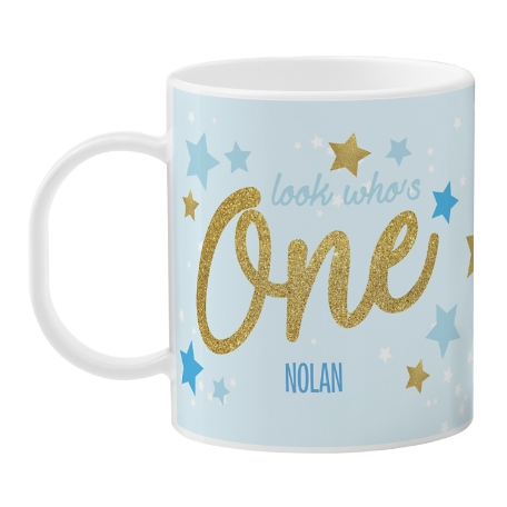 First Birthday Tableware - Blue Cup