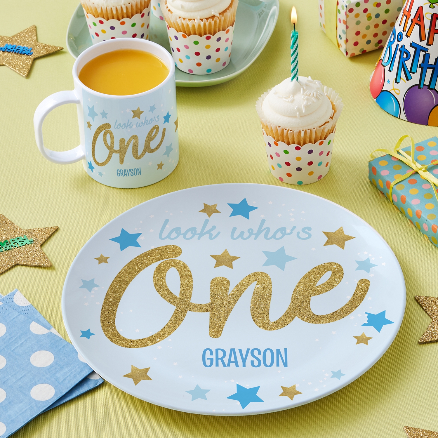 First Birthday Tableware