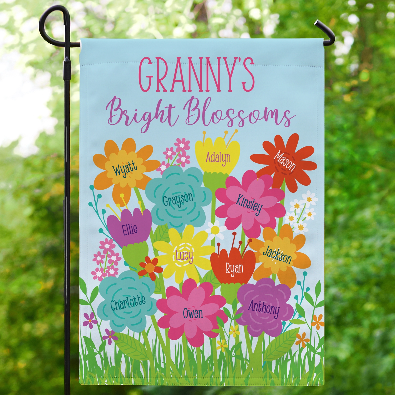 Bright Blossoms Garden Flag