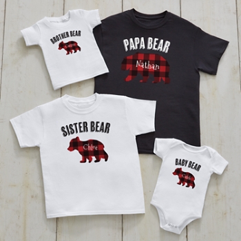 Papa Bear Family Apparel