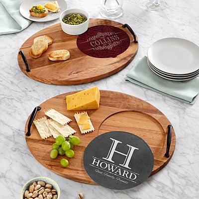 Personalised Chicken Cheese Board/Serving Board Add Name Logo or Message