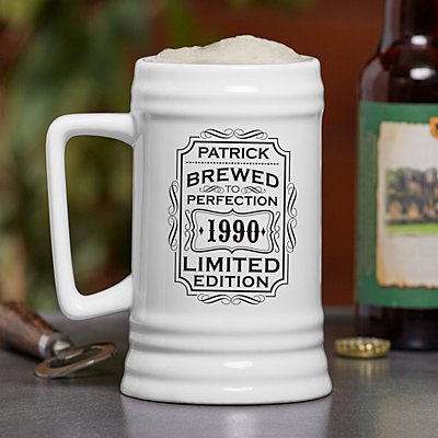 Masterfully Crafted Personalized Beer Stein