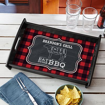 Eat Drink BBQ Tray