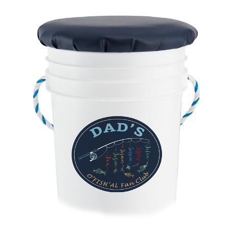Hooked On You Fishing Pail