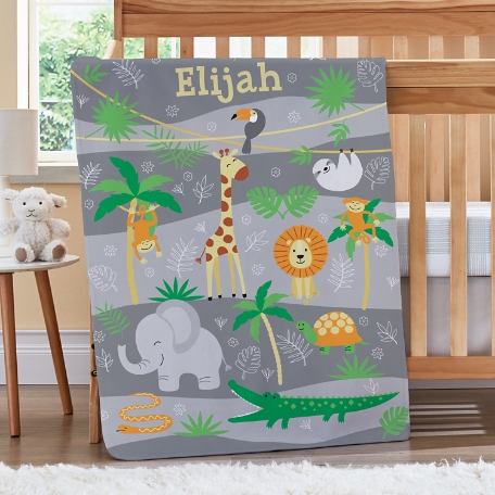 Jungle Baby Blanket