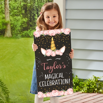 Magical Birthday Chalkboard