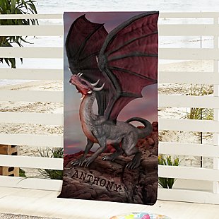 Dragons Beach Towel