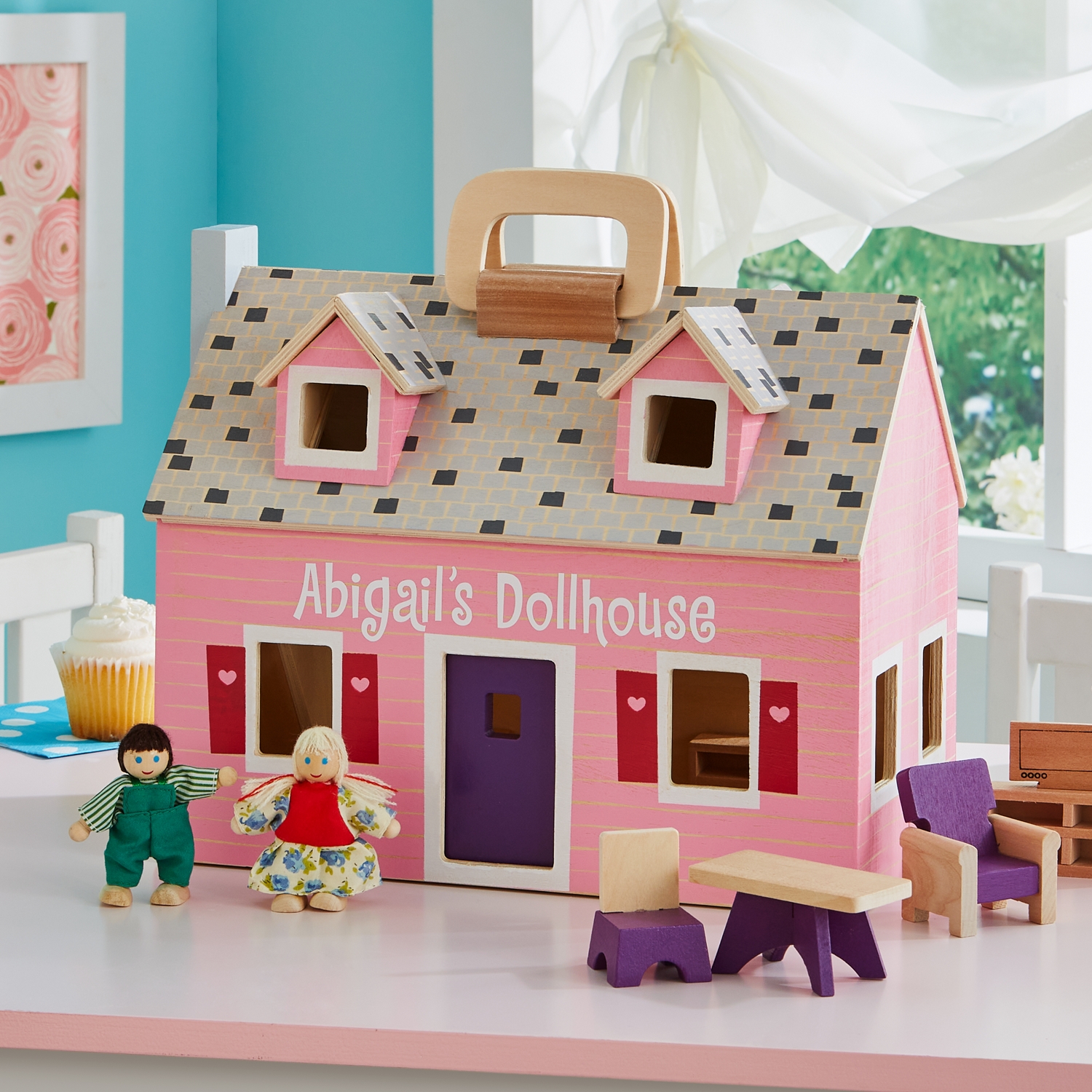 melissa & doug fold and go dollhouse