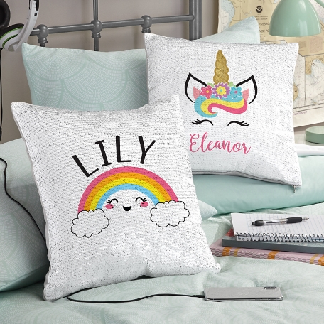 Enchanted Sequin Pillows