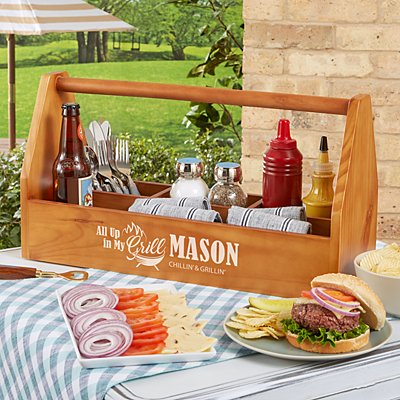 All Set Personalized BBQ Caddy