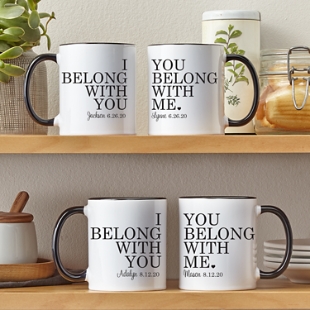 We Belong Together Mug Set
