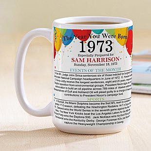 Year You Were Born Mug - 15oz