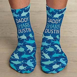 Daddy Shark Socks