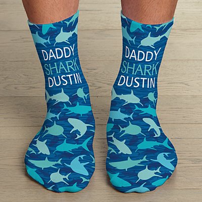 Daddy Shark Socks
