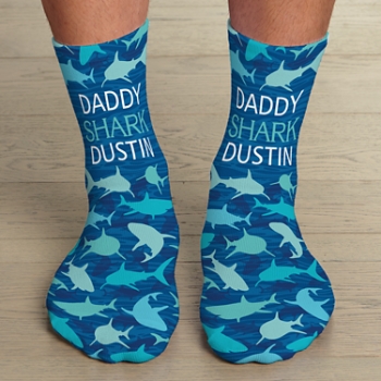 Daddy Shark Socks