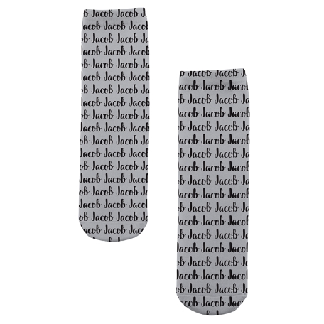 You Name It! Socks - Gray - Small