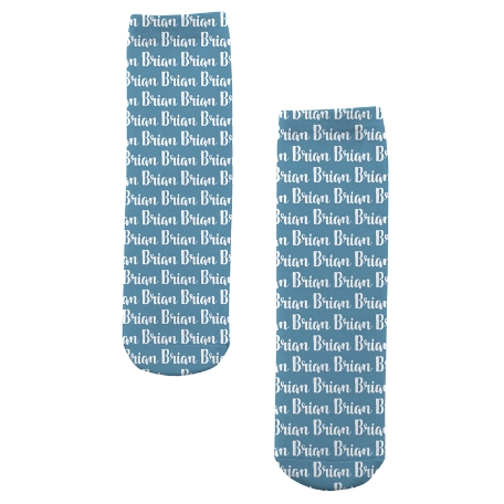 You Name It! Socks - Blue - Small