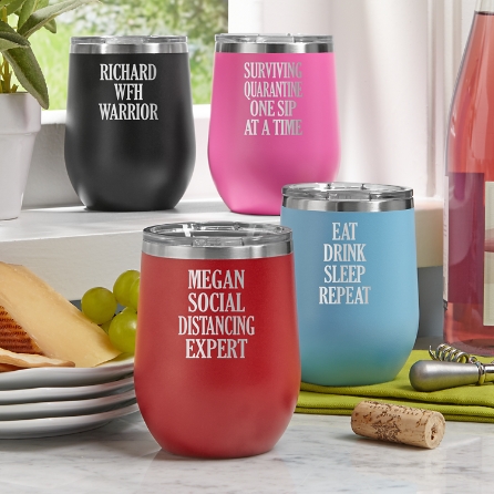 insulated wine tumbler