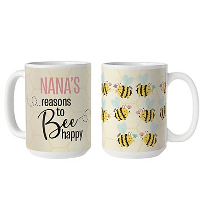 Reasons to Bee Happy Mug-15oz