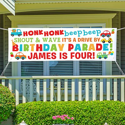 Honk Honk Birthday Banner