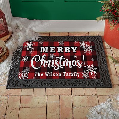 Cozy Christmas Doormat